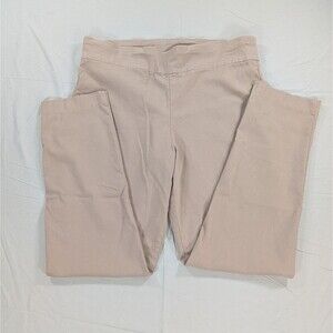 GLORIA VANDERBILT … All Around Slimming Effect Pull-On Pants  Size 18 Tan